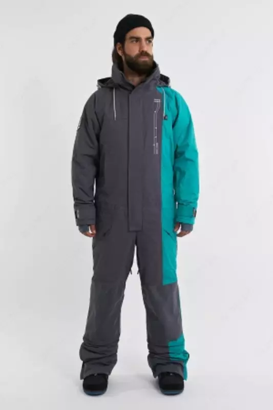 Комбинезон VOLK KN2126/37/47 асфальт/изумрудный (X-LARGE) - 4 280 000 сум