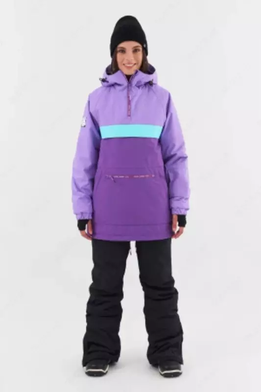  Анорак DUBLIN АК4116В/30/1/30/2/NEO29 светло-фиолетовый/темно-фиолетовый/неоголубой (X-LARGE) - 2 585 000 сум / шт.