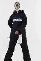 Анорак DUBLIN АК4116D/20/55 черный/принт гора (MEDIUM)