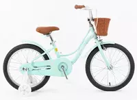 Детский велосипед Topright ментоловый 18 колеса. арт TR18Z186