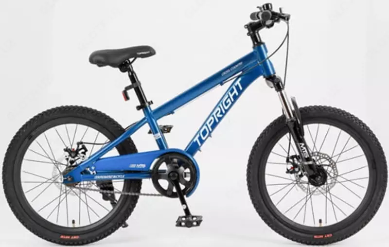 Детский велосипед Topright темно-синий 20 колеса 1S. арт TR20Z230