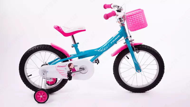 Детский велосипед Trinx Princess 2.0 red white 16 колеса 