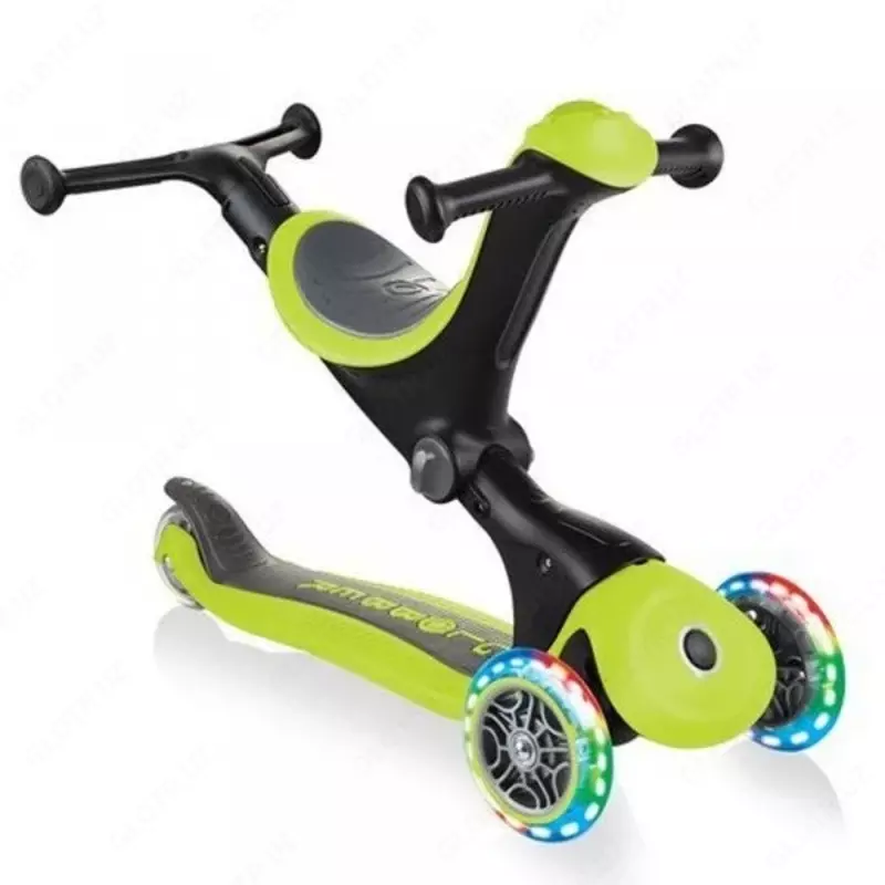   Самокат детский трансформер Globber Go.Up Deluxe Lights