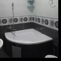 Стеклопластиковая ванна 142*142 угловая