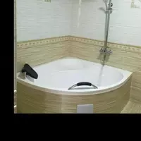 Fiberglasdan vanna 110*110 burchakli