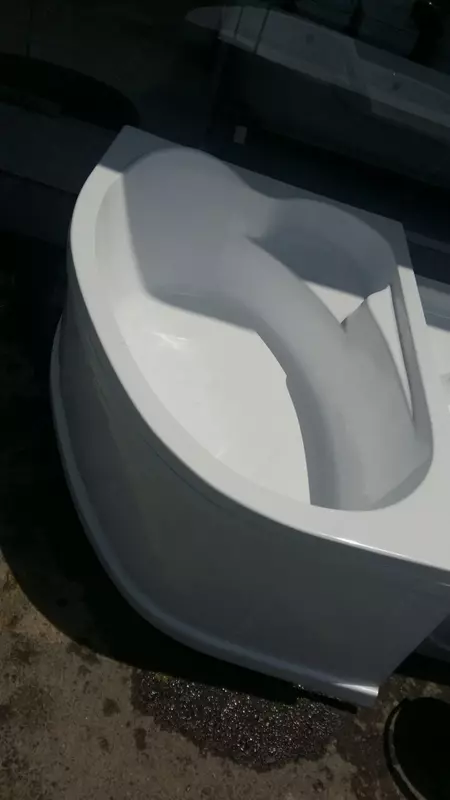 {0} so'mdan Fiberglasdan vanna 120*90 yelkan