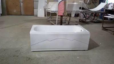 Полимраморная ванна 160*70 прямая