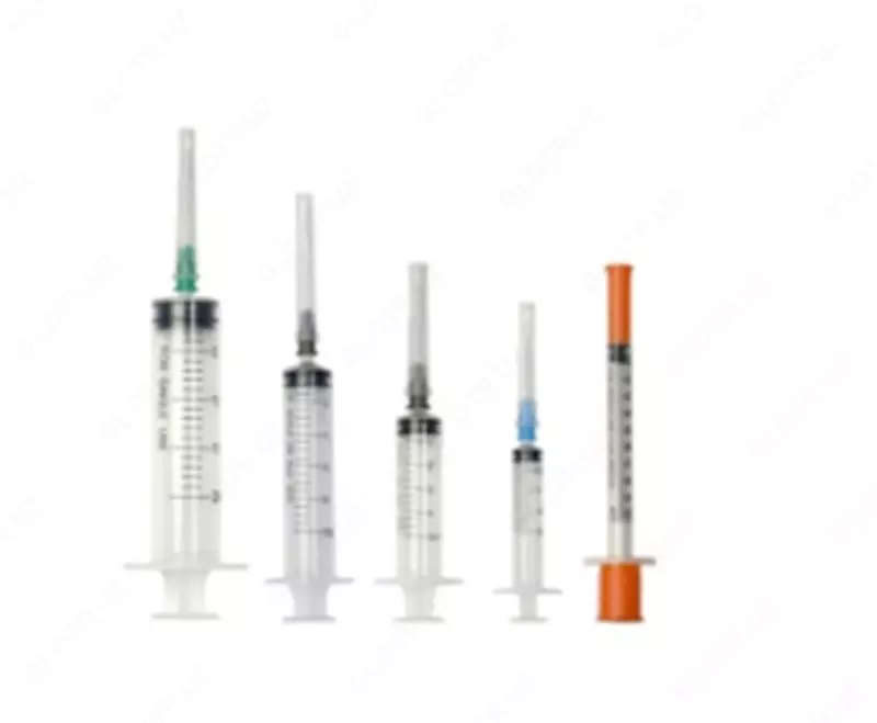 Шприцы инъекционные стерильные однократного применения 2 мл SMA - 500 сум