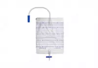 Мочеприемник прикроватный с Т-образным сливным клапаном стерильный однократного применения объемом 2л