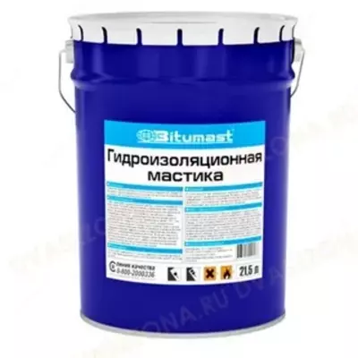 Гидроизоляционная мастика Bitumast 21.5л