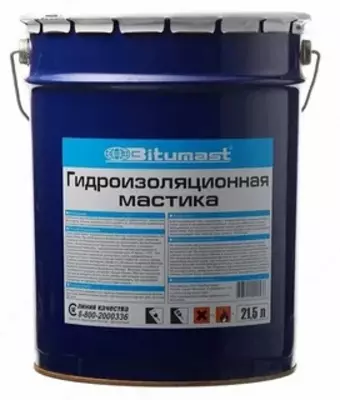 Гидроизоляционная мастика Bitumast 21.5л -