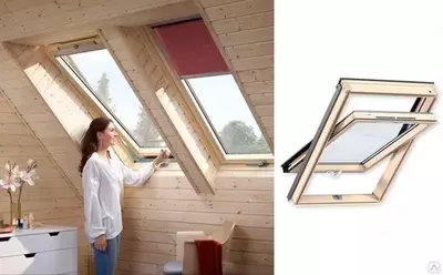 Мансардное окно VELUX новых