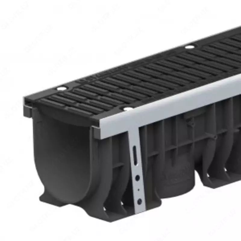 1 500 000 сум ЛОТОК ВОДООТВОДНЫЙ ПЛАСТИКОВЫЙ POLYMAX DRIVE DN150 H216 С РЕШЕТКОЙ ЩЕЛЕВОЙ ЧУГУННОЙ ВЧ КЛ.D400 (К-Т)