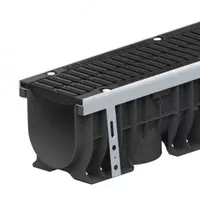 1 500 000 сум ЛОТОК ВОДООТВОДНЫЙ ПЛАСТИКОВЫЙ POLYMAX DRIVE DN150 H216 С РЕШЕТКОЙ ЩЕЛЕВОЙ ЧУГУННОЙ ВЧ КЛ.D400 (К-Т)