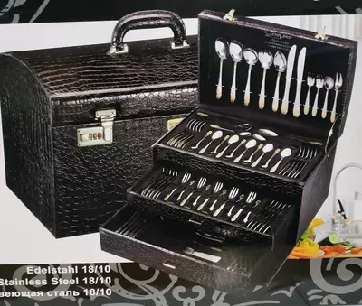 Набор столовых приборов Zepter НА 12 ПЕРСОН 86 ПРЕДМЕТОВ производства Германия Оригинал