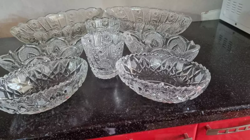 Хрусталь набор Новый Чехия Саратовск 8шт