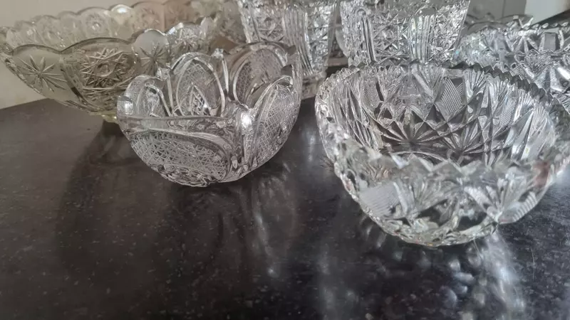 Хрусталь набор Новый Чехия Саратовск 8шт - 700 000 сум