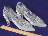 Туфельки для Золушки Статуэтки декоративные Хрустальный Советский Новый