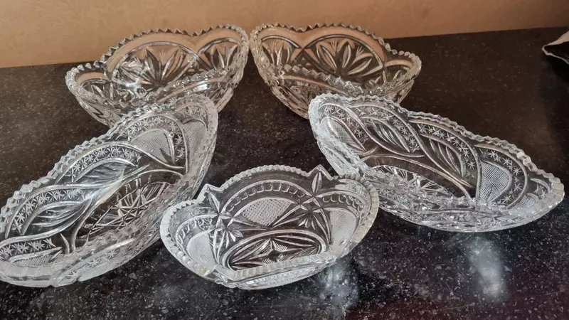 Хрустальный набор Отличного состоянии Новый Советский СССР Оригинал