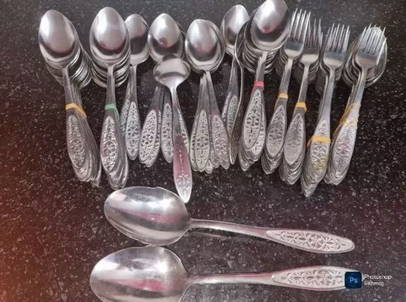 Набор ложки Вилки Новый Советский СССР 65шт