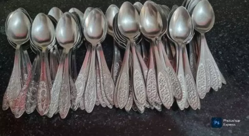 Dessert qoshiqlari zanglamaydigan po‘latdan