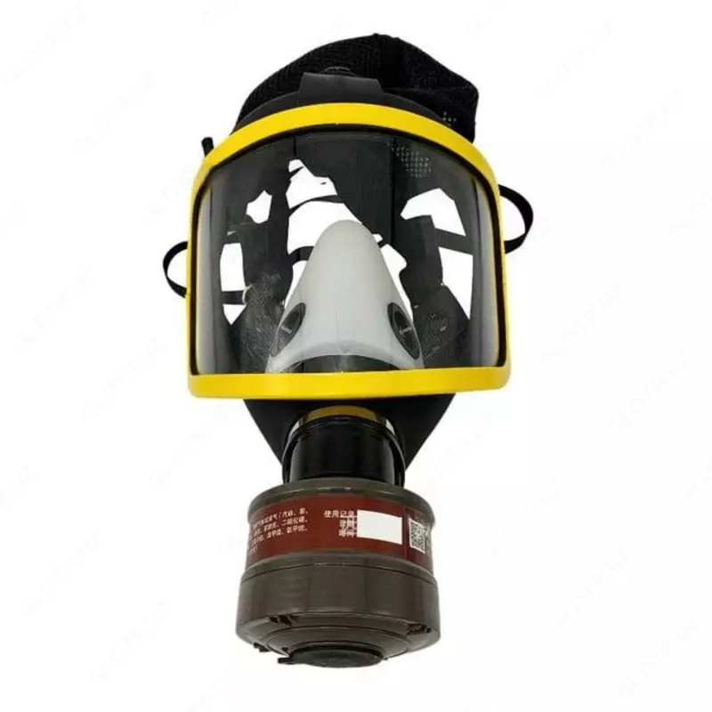 Респиратор маска противогаз 40 мм интерфейс фильтра зеркало высокой четкости силиконовый противогаз аэрозольная краска защитная маска