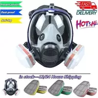 Ko‘mir filtri bilan qayta ishlatiladigan gaz niqobi (respirator niqob) Chakana savdo