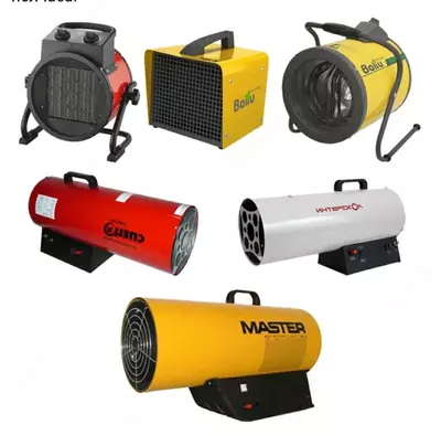 Тепловая пушка в Большом Ассортименте Электрический Газовый Дизельный