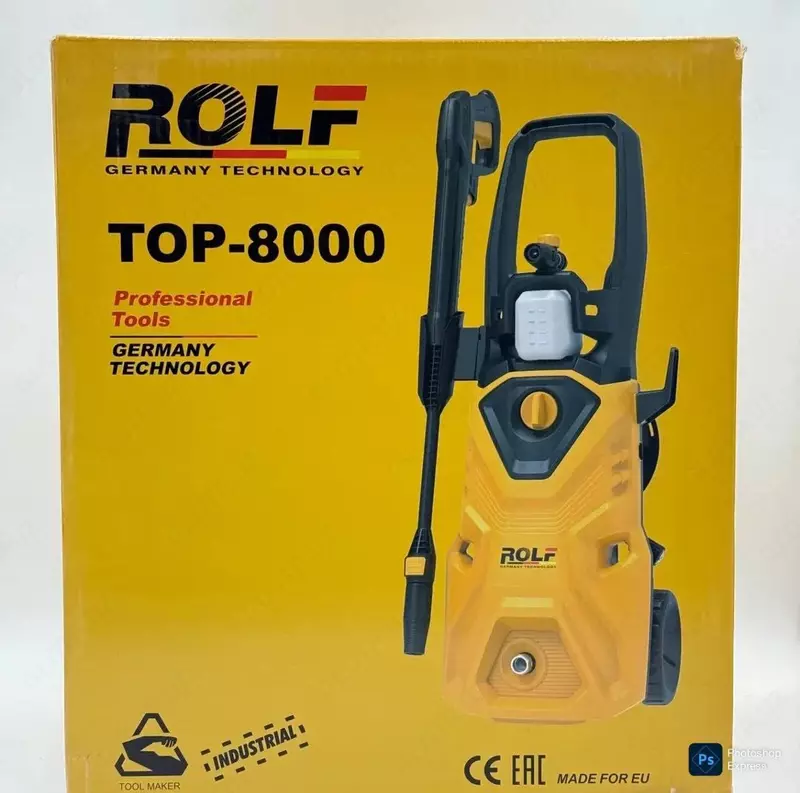 Аппарат Мойка высокого давления ROLF TOP-8008 | 2500 Вт | 17 МПа из Первых рук Оптовая цена Только в розницу