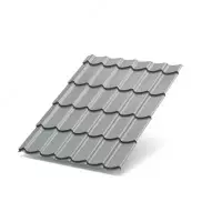 Металлочерепица Ламонтерра X NormanMP (ПЭ-01-9003-0.5) Белый - по запросу