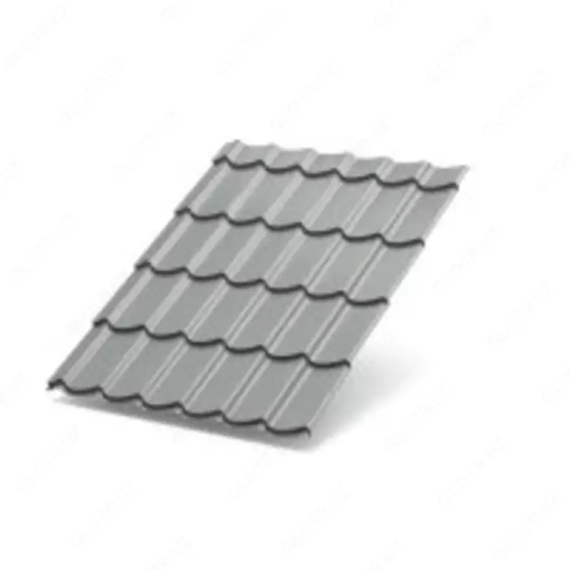 Металлочерепица Ламонтерра X NormanMP (ПЭ-01-9003-0.5) Белый - по запросу