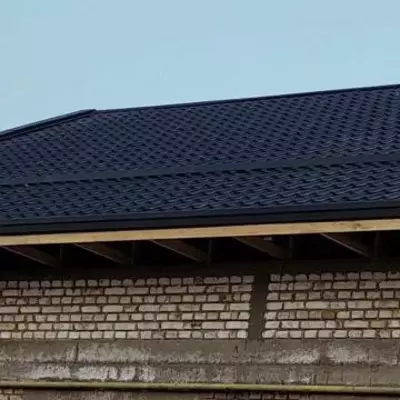 Металлочерепица Ламонтерра X (VikingMP-01-9005-0.45) Матовый Черный - Цена по запросу