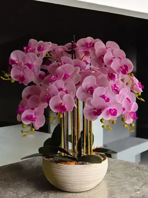 Компазиция Из Искуственных Орхидей 😍 Blumen