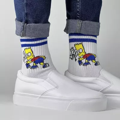 Носки Барт Симпсон