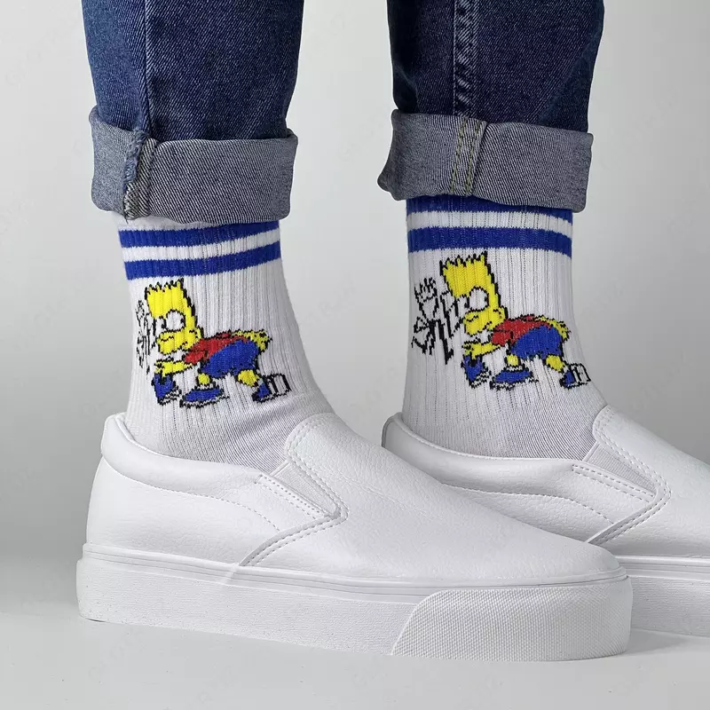 Носки Барт Симпсон