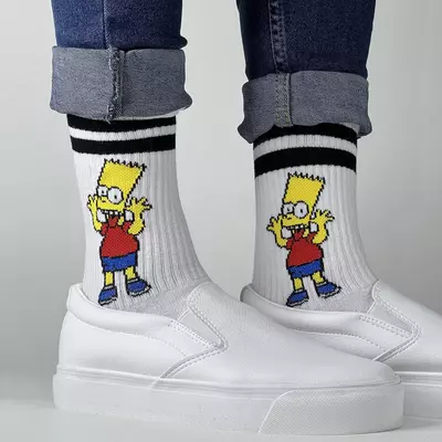 Носки Барт Симпсон