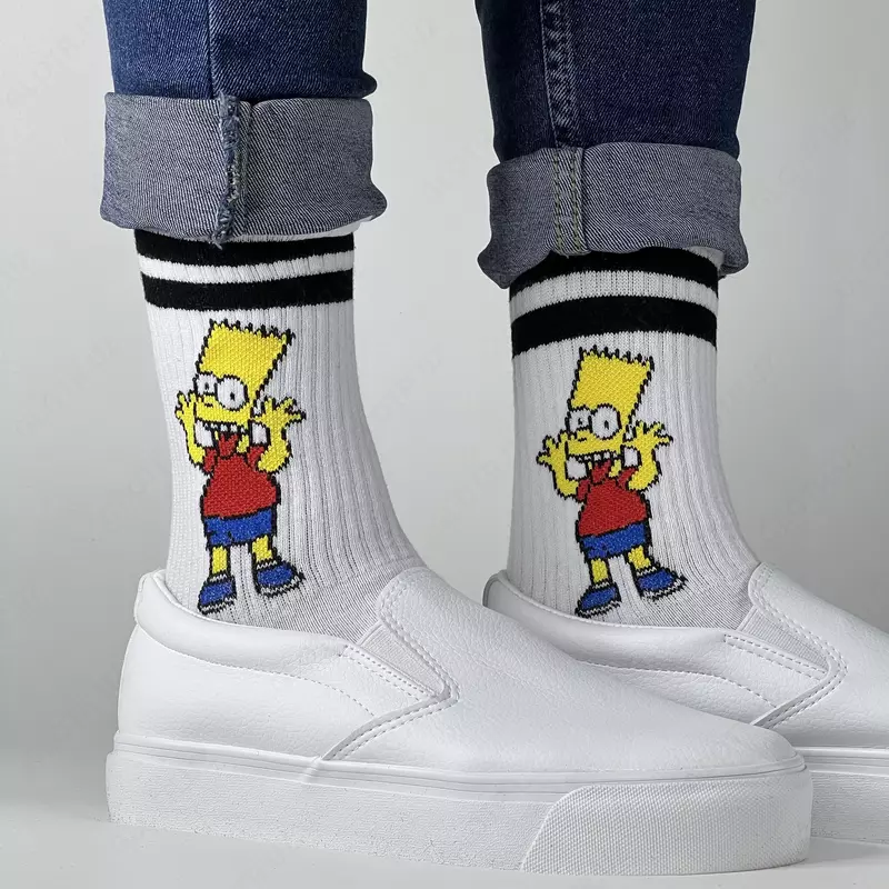 Носки Барт Симпсон