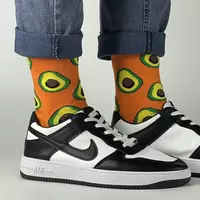 Носки Авокадо оранжевый