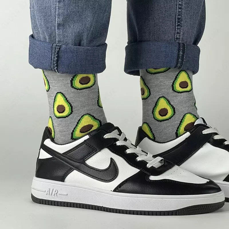 Носки Авокадо серый