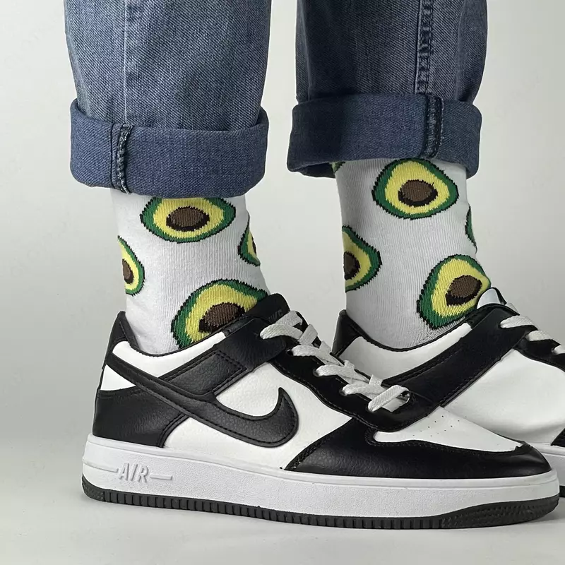 Носки Авокадо белый