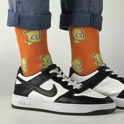 Носки Барт Симпсон