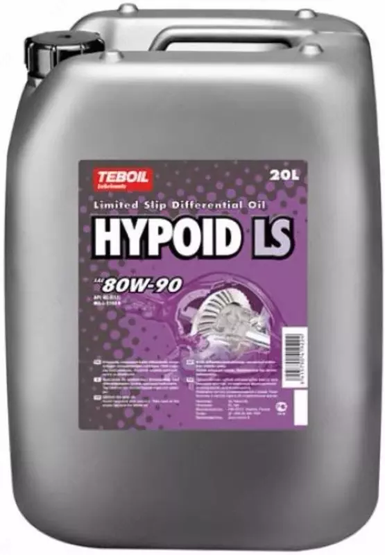 Масло трансмиссионное TEBOIL HYPOID SAE 85W-140 (1)