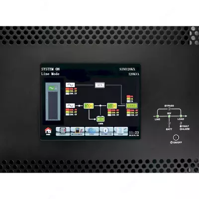 Трехфазный он-лайн ИБП двойного преобразования серии SmartOnline 120 кВА; 108 кВт - 287 133 000 сум / шт.
