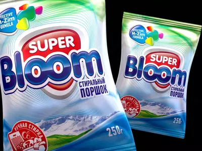 "Super Bloom" kir yuvish kukuni