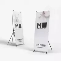 Reklama dizayni "O'rgimchak" X-banner universal 180x80cm/160x60cm - 110 000 so'm