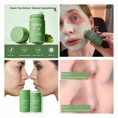 Original Green Mask Stick юз тозалаш учун супер маска (никоб, niqob)