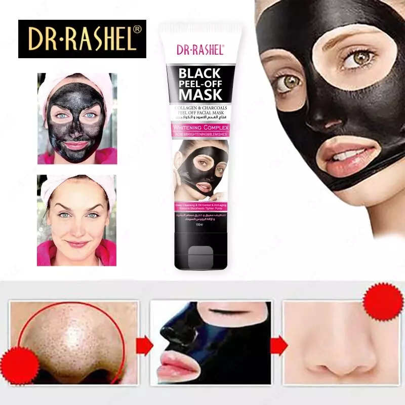 Черная маска 100% original (Black Peel-Off mask)