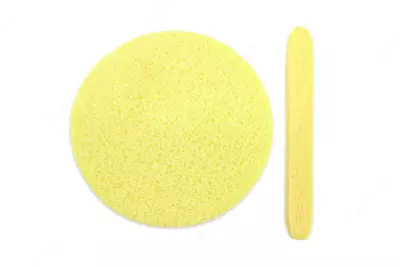 Спонж прессованный (гладкая структура) - натуральный