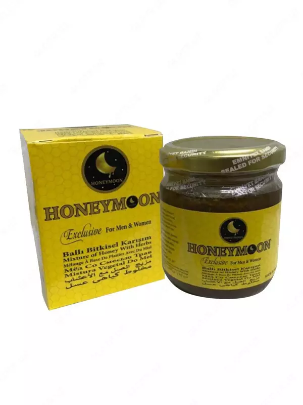 Турецкий мёд со смесью трав HONEYMOON Exclusive для мужчин и женщин