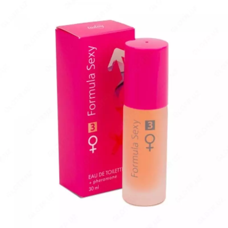 Ayollar uchun feromonli atir Formula Sexy, 30 ml.
